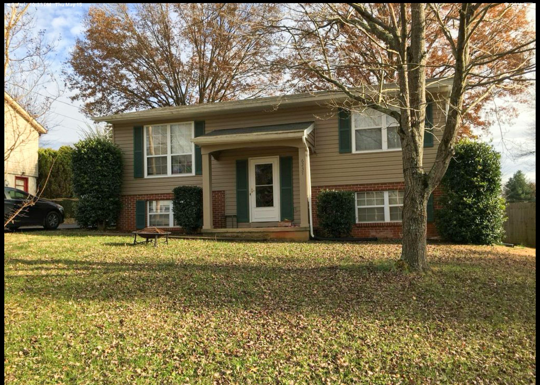 Charlotte and Allen Brown Front of Home