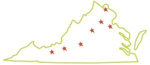 Locations providing Wall Supported Living Services in Virginia