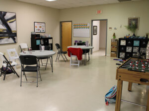 Main area, game/activity area at Waynesboro Star Center